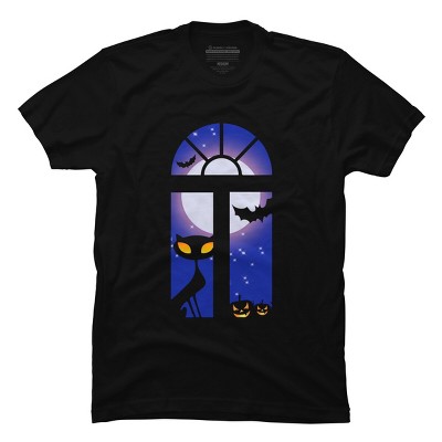 Men's Design By Humans Halloween Mood By CuckooParrot T-Shirt