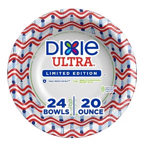 Dixie Ultra Bowls - Americana - 20oz/24ct - 1 of 4