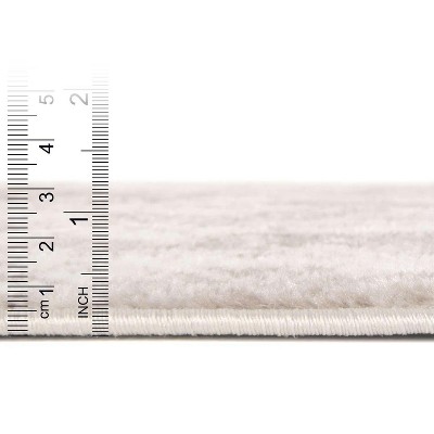 Salle Garnier Beige Rectangular Stain-Resistant Area Rug