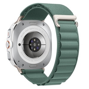 HTUTWOO Nylon Band Compatible with Samsung Galaxy Watch Ultra Bands 47mm/Galaxy Watch Ultra (2025), Fabric Sport Loop Strap Breathable Wristband - 1 of 4