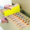 Smead File Pocket, Straight-Cut Tab, 5-1/4" Expansion, Legal Size, Yellow, 10 per Box (74243) - 3 of 4