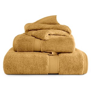 Luxury Egyptian Cotton Heavyweight Ultra-Plush Towel Set by Blue Nile Mills - 1 of 4