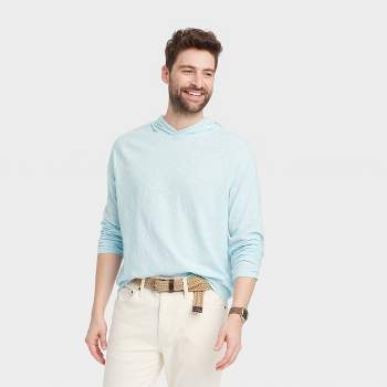 Men's Raglan Sleeve Crewneck Pullover Sweatshirt - Goodfellow & Co™