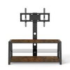 KTMBDW TV Stand with Mount and Power Outlet, Swivel TV Stand Mount for 32-65 inch TVs, Height Adjustable TV Entertainment Center with Cable Management - 2 of 4