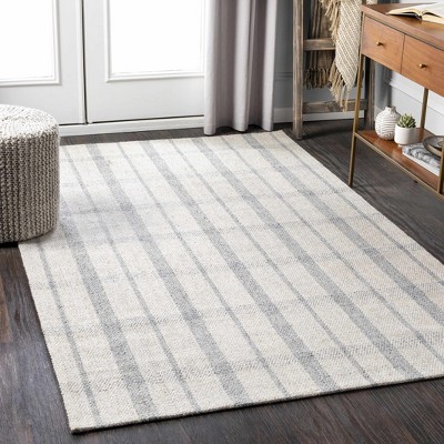 Hauteloom Verdon Light Gray Plaid Rug