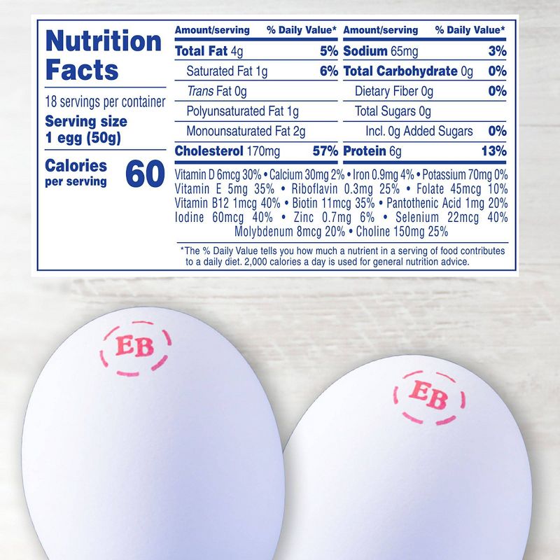 Eggland's Best Grade A Large Eggs - 18ct, 3 of 13