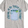 Boys' - Sesame Street - Staying In My Can Short Sleeve Graphic T-Shirt - 2 of 4