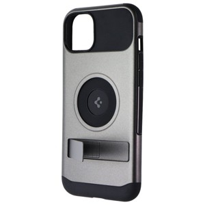 Spigen Slim Armor Case with Kickstand for Apple iPhone 15 Plus - Gunmetal - 1 of 1