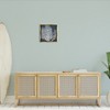 Stupell Industries Sea Coral Ocean Life Silhouette Black Framed Floater Canvas Wall Art - 2 of 4