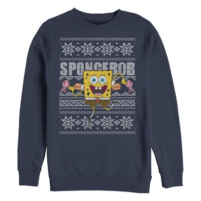 Men's SpongeBob SquarePants Ugly Christmas Sweater Sweatshirt