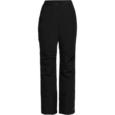 Lands' End Women's Plus Size Squall Waterproof Insulated Snow Pants - 1x -  Black : Target