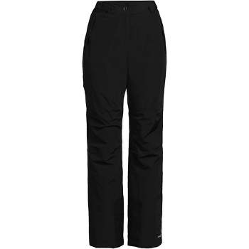 Lands' End Women's Squall Waterproof Insulated Snow Pants - Large - Black :  Target