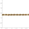 Black Bow Jewelry 4.5mm, 14k Yellow Gold, D/C Quadruple Rope Chain Bracelet - 4 of 4
