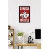 Trends International Canada Is Not For Sale Framed Wall Poster Prints - 2 of 4