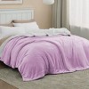 Bedsure Faux Wool Blanket–Solid Color Throw, Ultra Soft and Warm Reversible Blanket for Bed or Couch - 3 of 4
