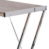 PAGED Home Office Desk 47.5" L Simple Modern Writing Desk with 3 Sockets and Wooden Desktop for Study - 4 of 4