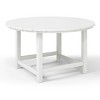 WestinTrends Malibu Kids Outdoor Patio Furniture HDPE 38" Wide Round Dining Table - 4 of 4