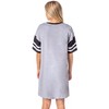 Star Wars Womens' Distressed Darth Vader Nightgown Sleep Pajama Shirt Grey - 2 of 4