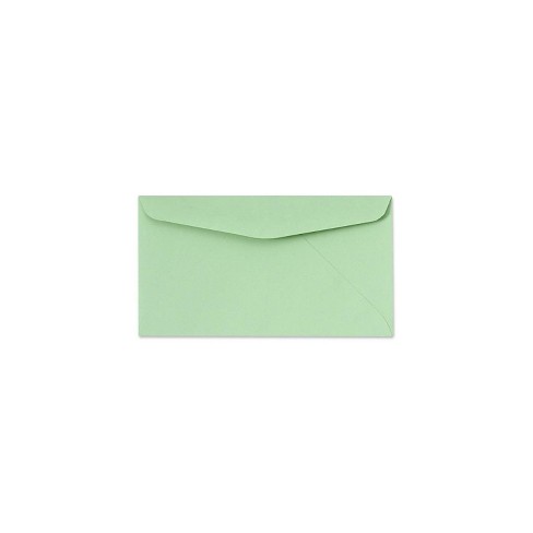 LUX 3 5/8" x 6 1/2" #6 3/4 60lbs. Regular Envelopes Pastel Green 72652-50 - image 1 of 1