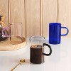 17.9 fl oz Glass Mug with Black Handle - Room Essentials™ - 2 of 3