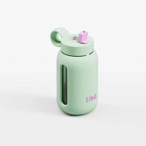 Bink 10oz Kids' Water Bottle Flip Cap Sea Glass - 1 of 4