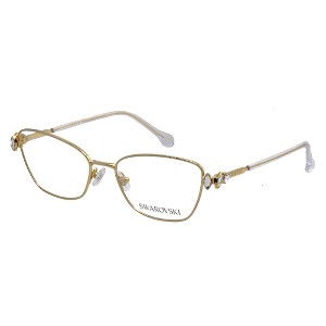 Swarovski SK 1006 4013 Womens Pillow Eyeglasses Gold 53mm - 1 of 4