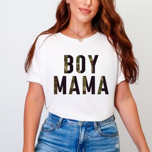 Simply Sage Market Boy Mama Camo Garment Dyed Tee - 1 of 4