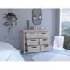 NicBex Modern 5-Drawer Dresser Wooden Storage Cabinet with Spacious Drawers Dresser for Closet for Bedroom, Living Room, Hallway - 2 of 4