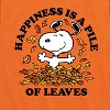 Boys' - Peanuts - Happiness Is A Pile Of Leaves Short Sleeve Graphic T-Shirt - 2 of 4