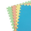 Home Mart Goods EVA Foam Interlocking Puzzle Play Mat - 10 Piece Set - 3 of 4