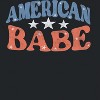 Social Collective Men's American Babe  Americana 4Th Of July Short Sleeve Graphic Cotton T-Shirt - 2 of 4