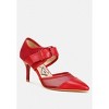 Aneri Buckle Detail Pump Sandals - 3 of 4
