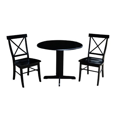 target black kitchen chairs