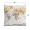 Michael Tompsett 16 x 16 Decorative Throw Pillow by Trademark Fine Art - 4 of 4