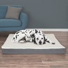 Pet Adobe Memory Foam Orthopedic Dog Bed, 44" x 35" x 4.75", Gray - 2 of 4