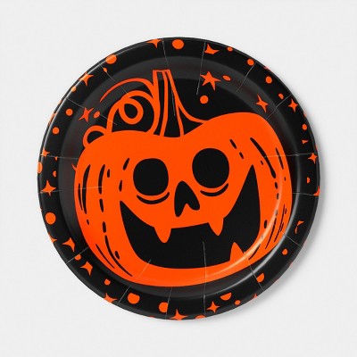 Pumpkin Disposable Dinner Plates 9" - 20ct - Hyde and EEK! Boutique™