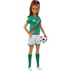 Barbie Soccer Doll - Green #16 Uniform - image 2 of 4