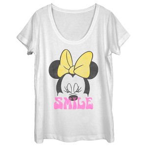Women's Minnie Mouse Smile Portrait - 1 of 4