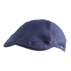 Wigens Men's Linen Pub Cap with Curved Peak - 1 of 4