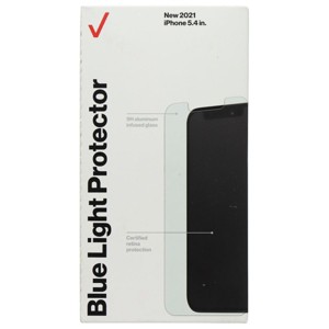 Verizon Blue Light Screen Protector for Apple iPhone 13 Mini - Clear/Tinted - 1 of 1