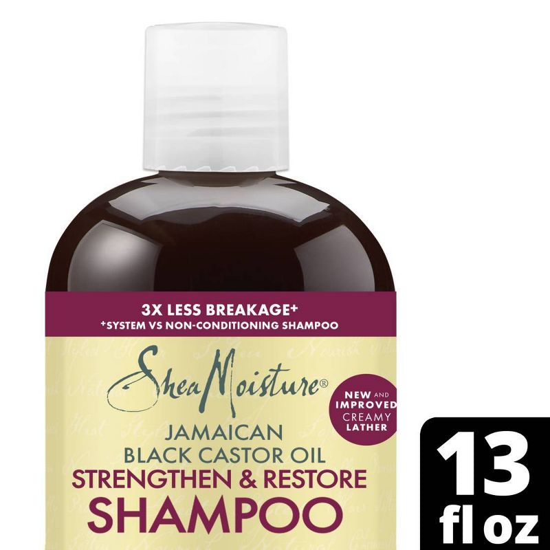 SheaMoisture Jamaican Black Castor Oil Strengthen & Restore Shampoo, 1 of 17