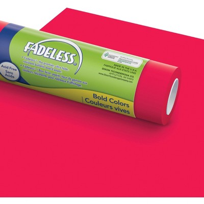 Fadeless Paper Roll, Flame, 48 Inches x 50 Feet