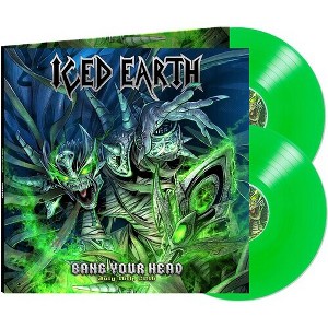 Iced Earth - Bang Your Head - Green (Colored Vinyl Green Gatefold LP Jacket) - 1 of 1