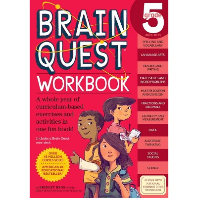 Brain Quest Workbook Grade 5 05/19/2015 Juvenile Nonfiction (Paperback)