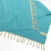 JadeYoga Recycle Cotton Yoga Blanket - 2 of 3