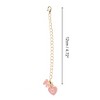 Unique Bargains Butterfly Heart Cup Chain Charm Water Cup Pendant 1 Pc - 2 of 4