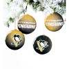 Evergreen Holiday Ball Ornaments, Set of 12, Pittsburgh Penguins - 4 of 4