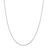 Black Bow Jewelry 1.75mm Sterling Silver Solid Elongated Open Cable Chain Necklace - 2 of 4