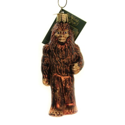 Old World Christmas 4.5 Inch Sasquatch Ornament Big Foot Tree Ornaments