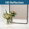 Wall-Mounted Mirror Rectangle Bathroom Vanity Mirrors Framed Mirrors Aluminum Framed Bathroom Mirror - 4 of 4